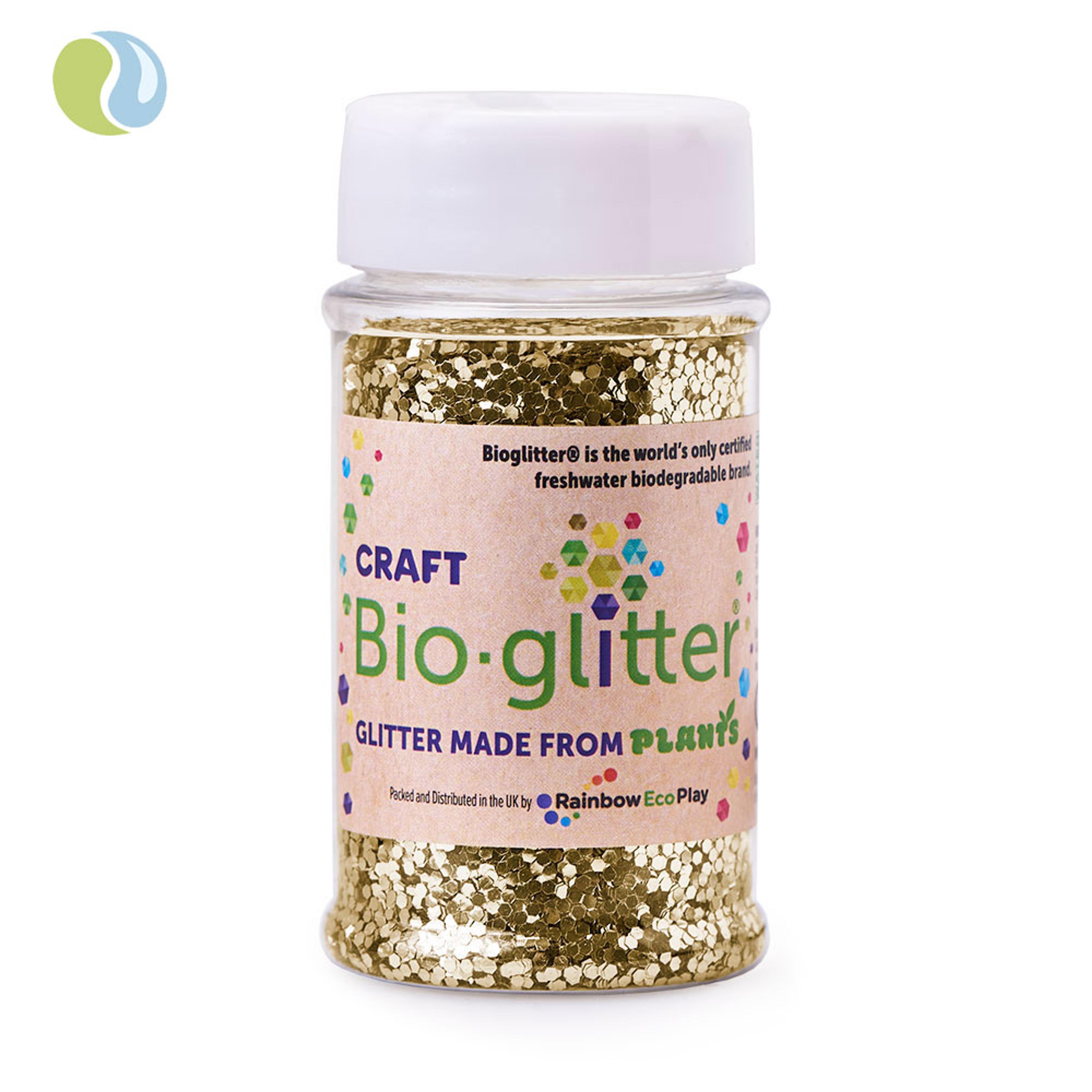 BioGlitter Eco-friendly Glitter Tubs - Gold