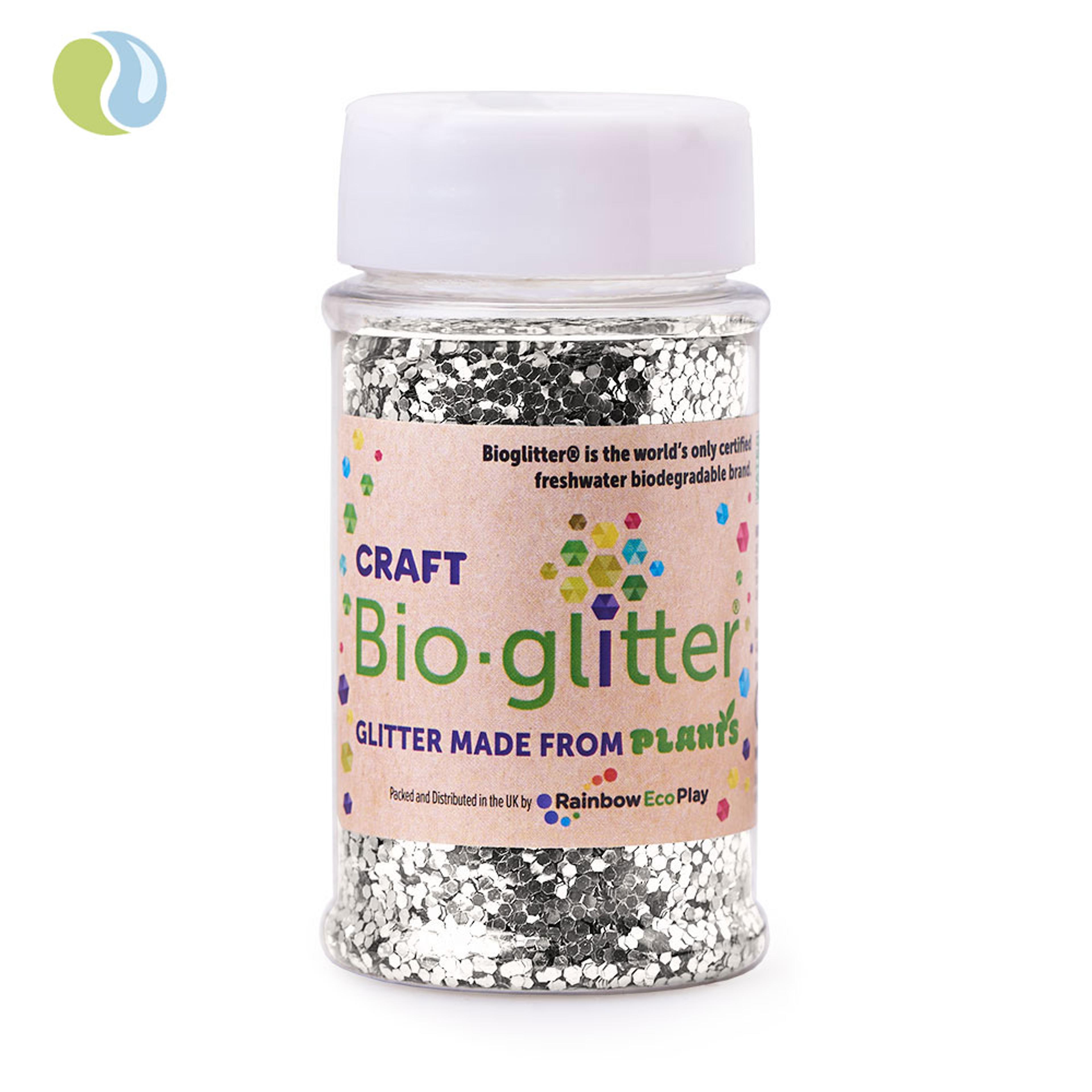 BioGlitter Eco-friendly Glitter Tubs - Silver
