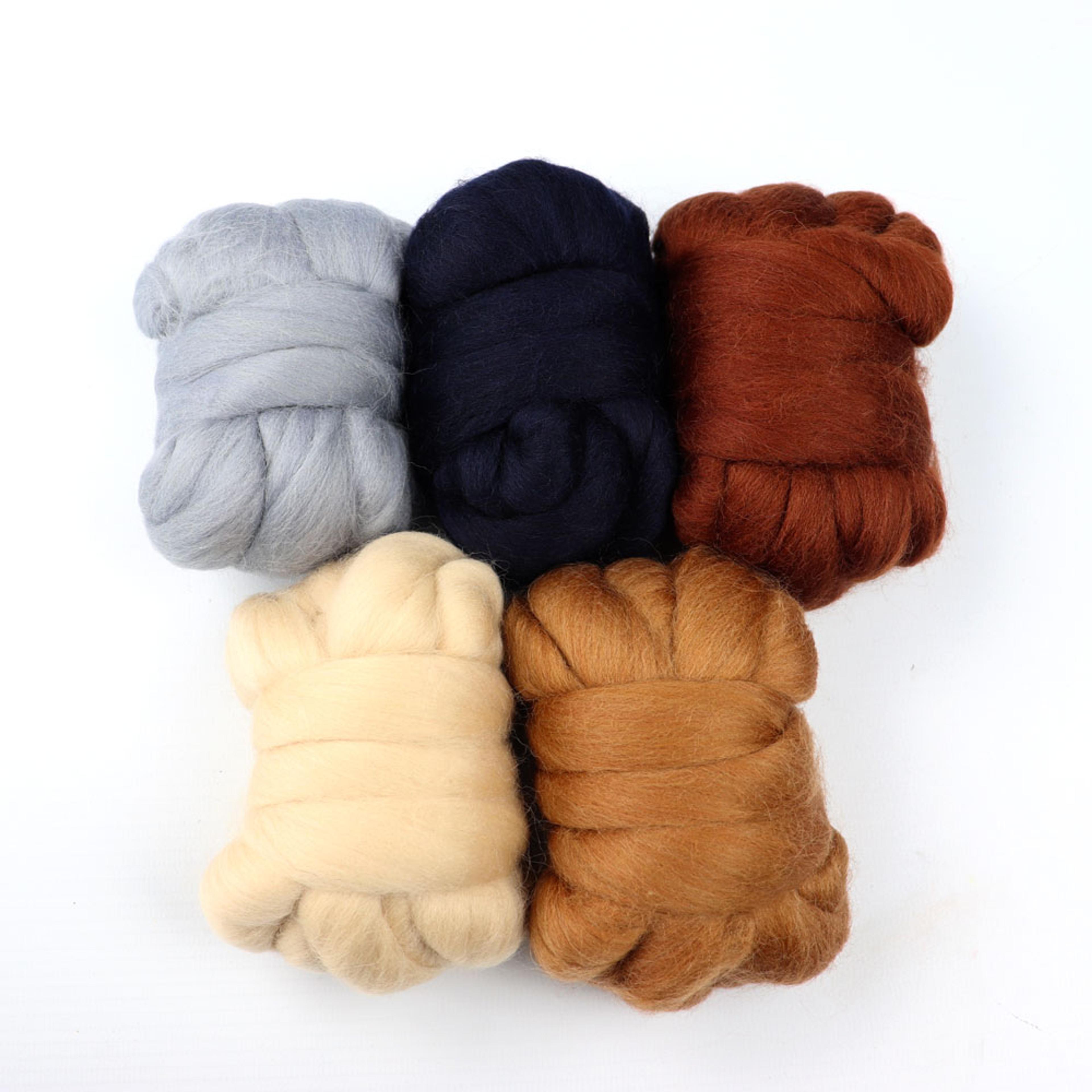 Multicultural Wool Hair - Pack of 5