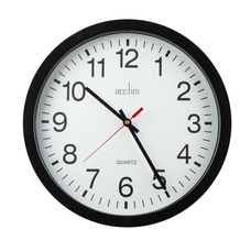 Controller Wall Clock - Non-Ticking Sweep Seconds Hand -