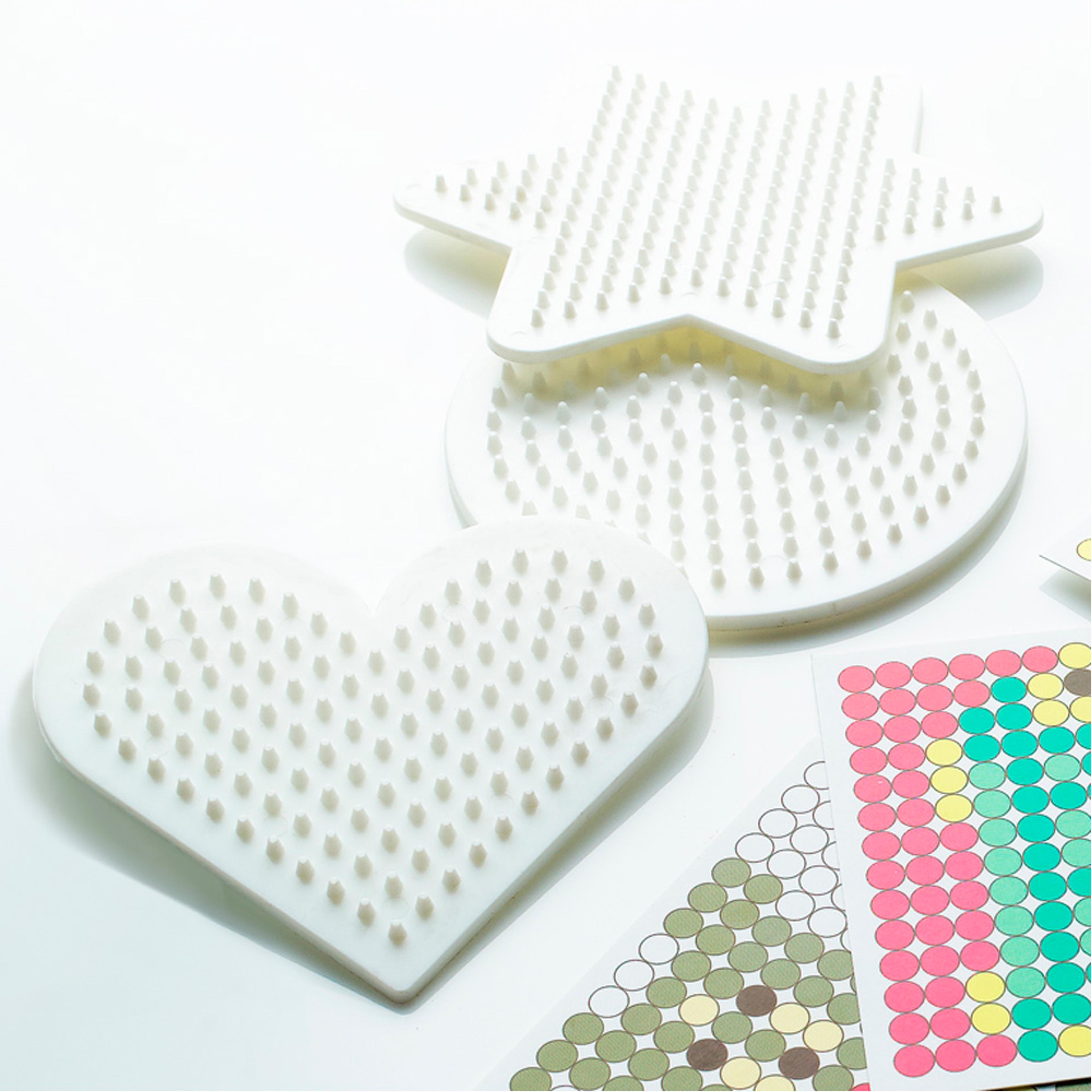 Small Pegboard Bases - Opaque Star