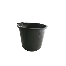 Hardwearing Durable Black Bucket 14L