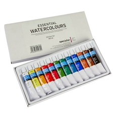 Essential Watercolour 12ml Tubes Set of 12