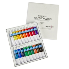 Essential Watercolour 12ml Tubes Set of 18