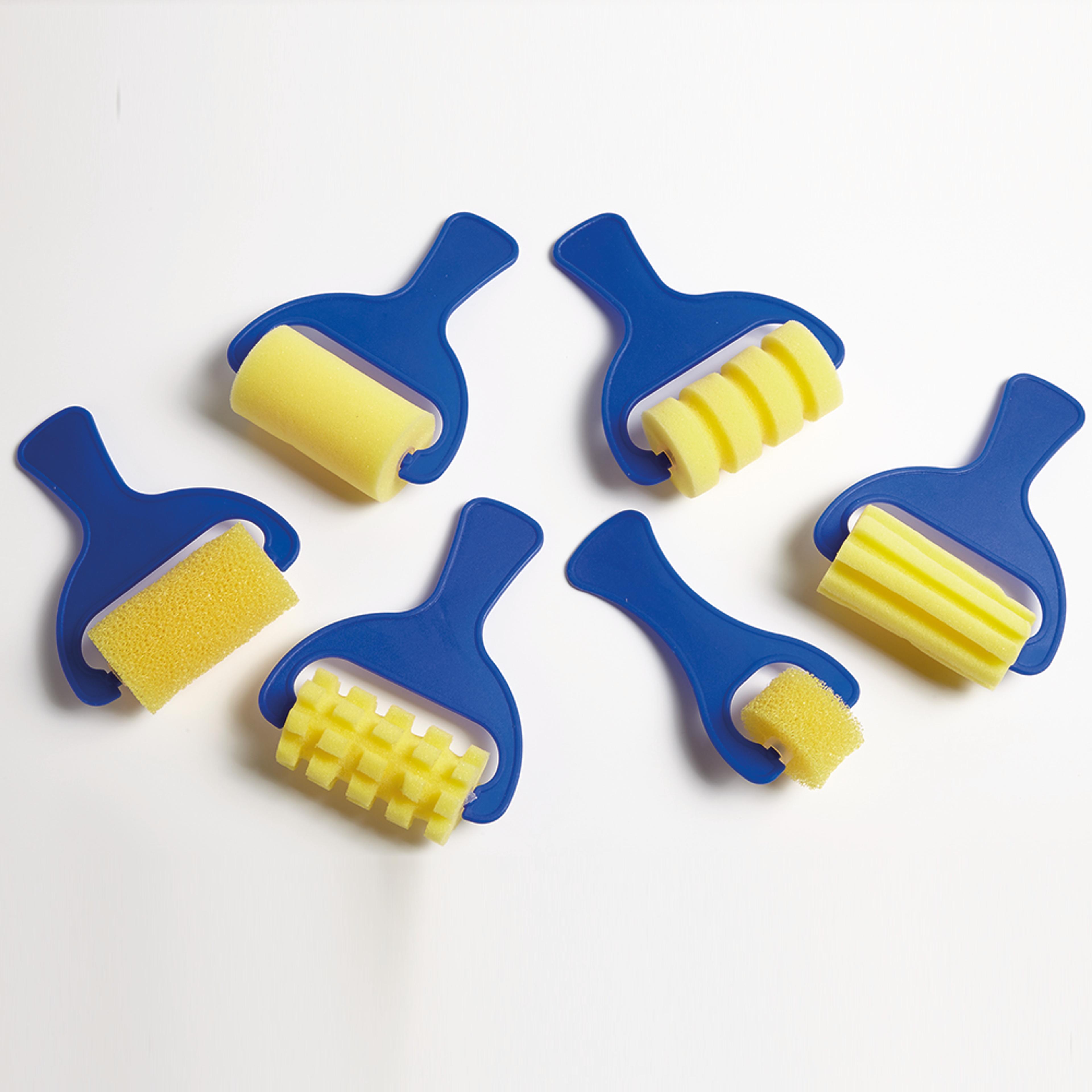 Foam Pattern Rollers Assortment