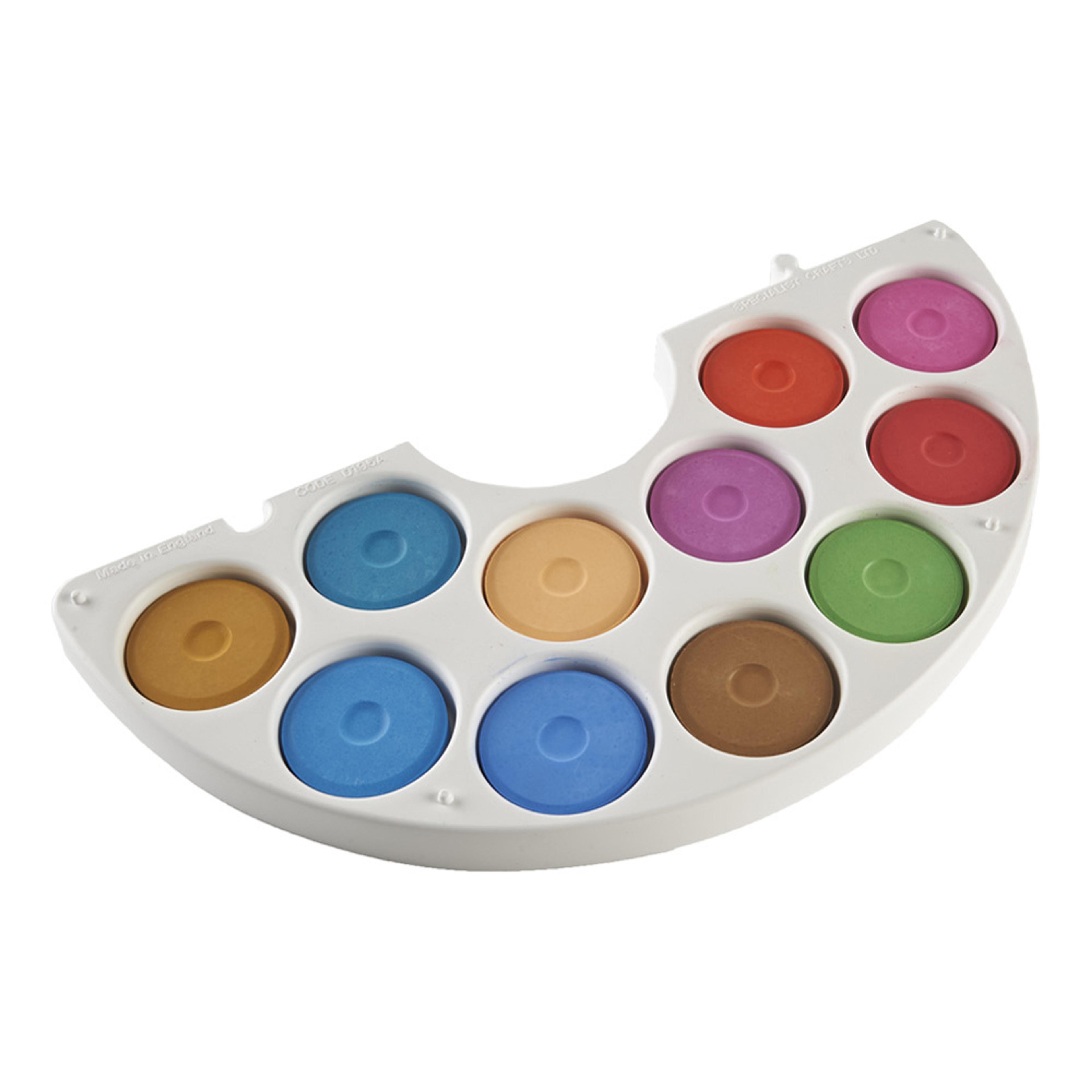 Tempera Blocks 11 Well Palettes Size 2 - Set 2