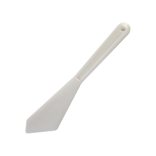 White Plastic Palette Knife - Shape 4