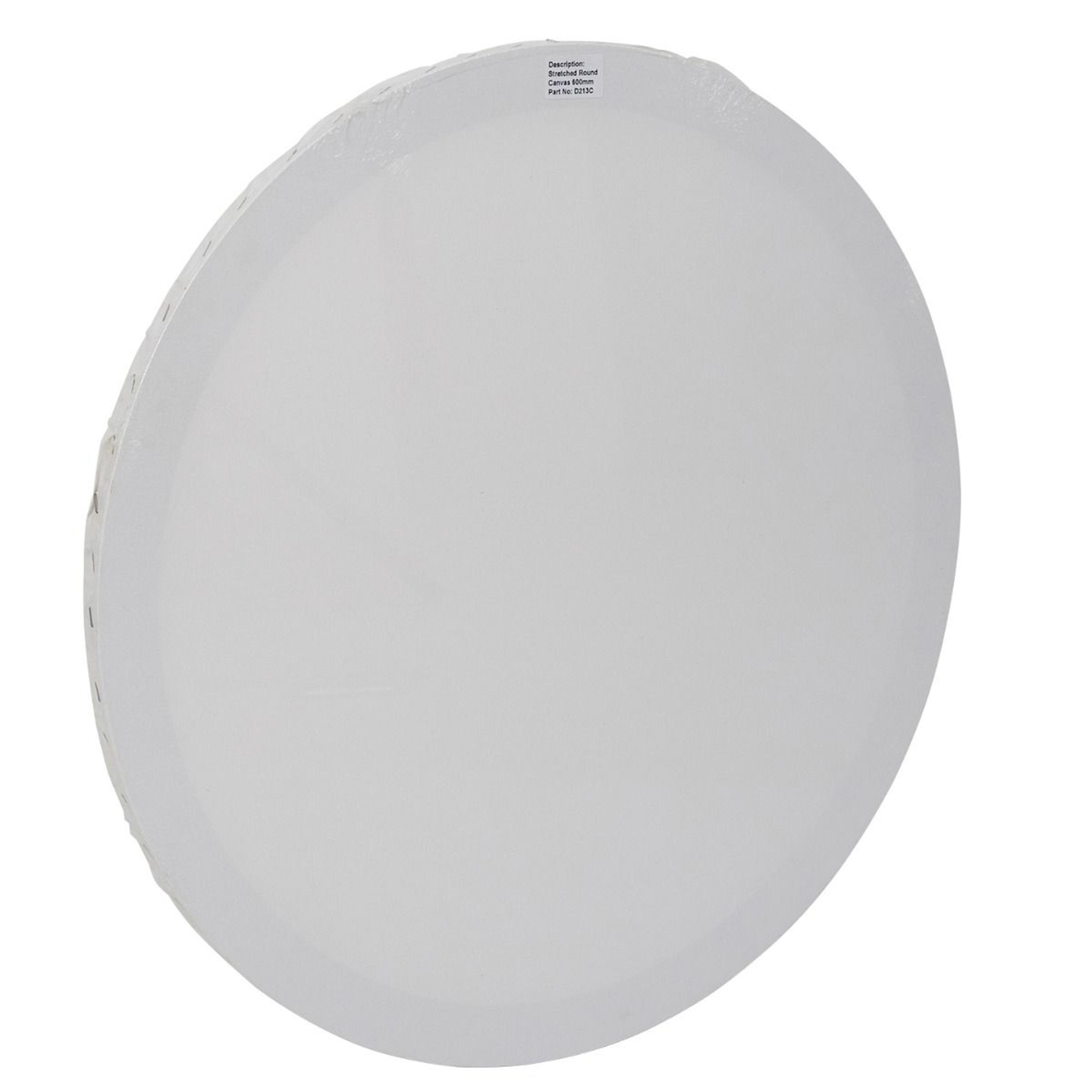 Stretched Round Canvas - 600mm dia.
