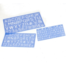 Letters & Numbers Stencil Kit