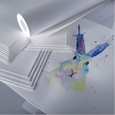 Fabriano Watercolour Paper NoT 280gsm - 380 x 280mm Sheet. Pack of 100