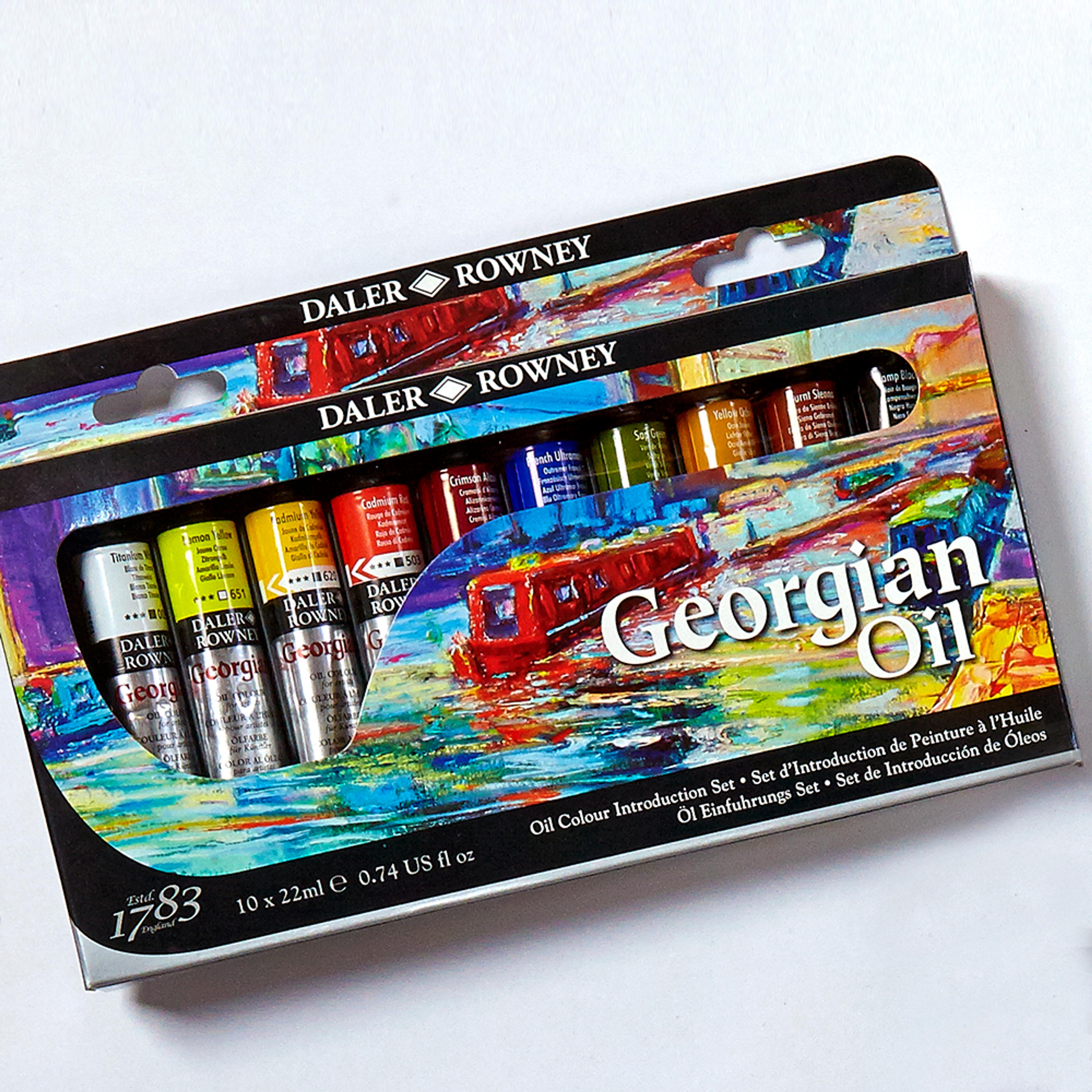 Daler-Rowney Georgian Oil Colour Introduction Set