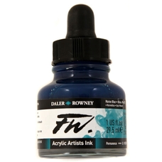 Daler-Rowney FW Acrylic Artists Ink 29.5ml - Marine Blue