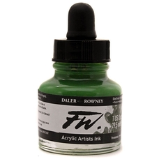 Daler-Rowney FW Acrylic Artists Ink 29.5ml - Olive Green