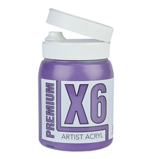 X6 Premium Acryl 500ml Bottle - Oriental Violet