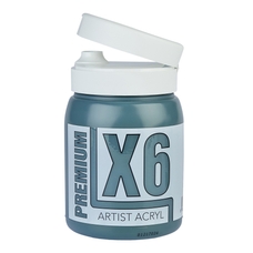 X6 Premium Acryl 500ml Bottle - Sap Green