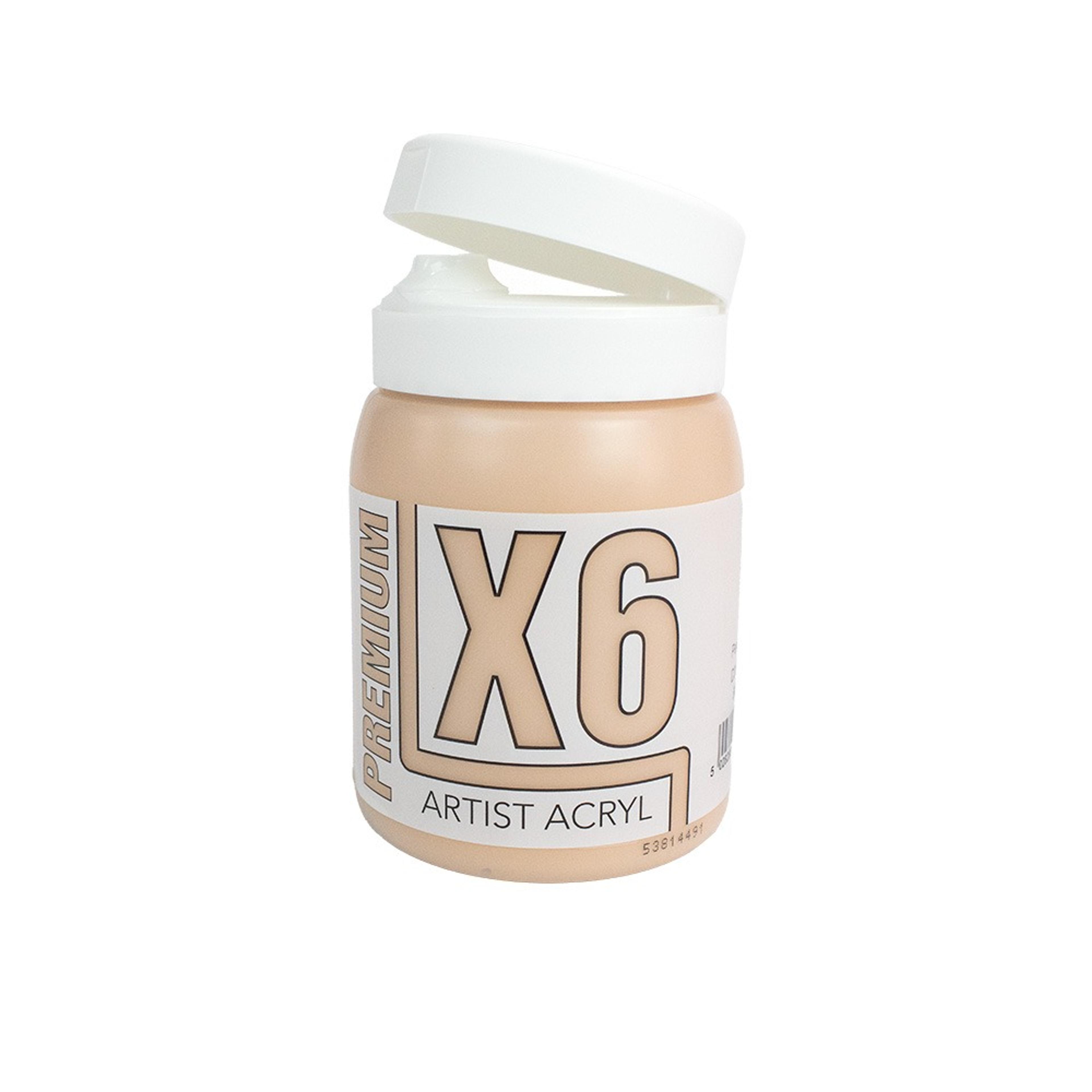 Specialist  Crafts X6 Premium Acryl 500ml Peach Pink