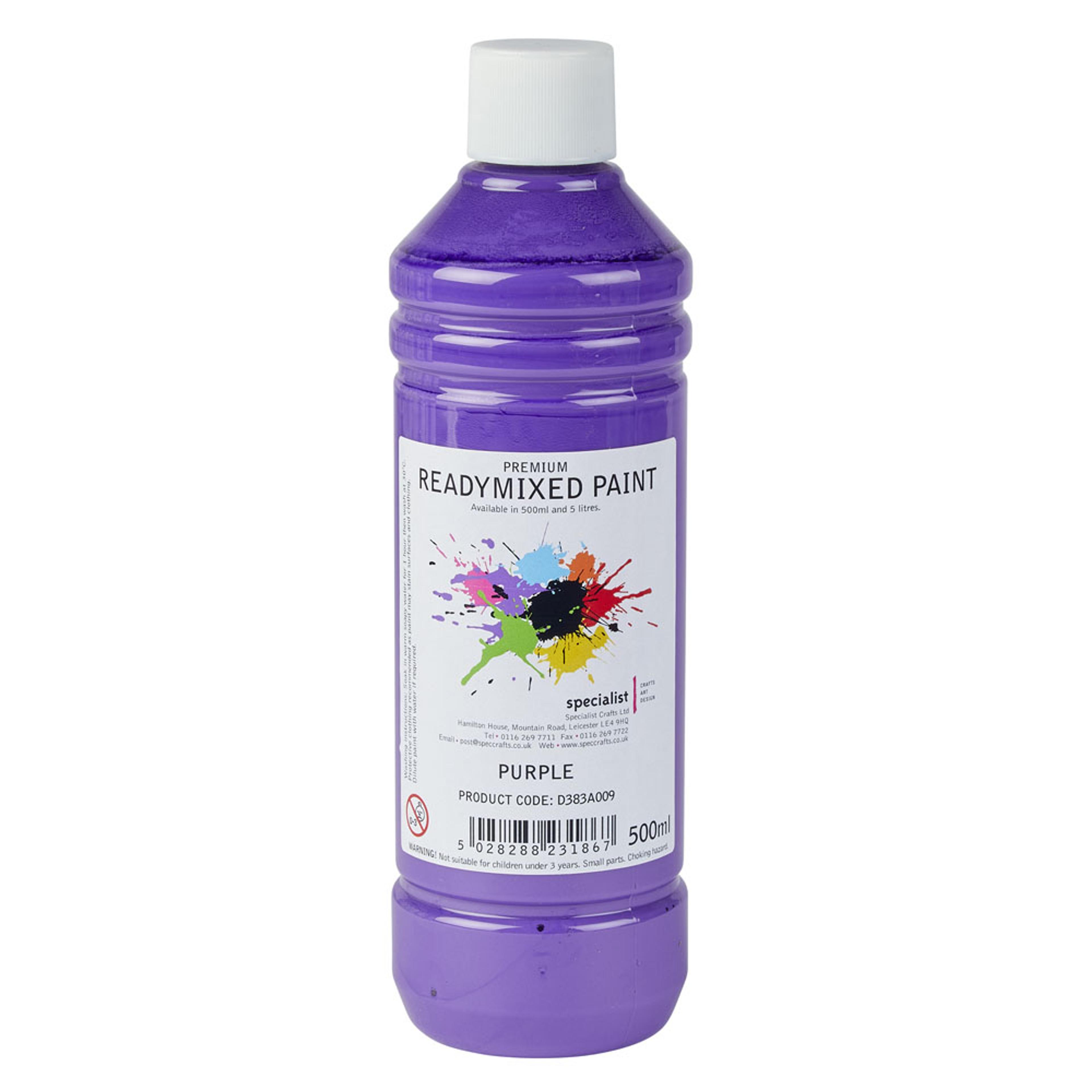 Specialist Crafts Premium Readymixed 500ml - Purple
