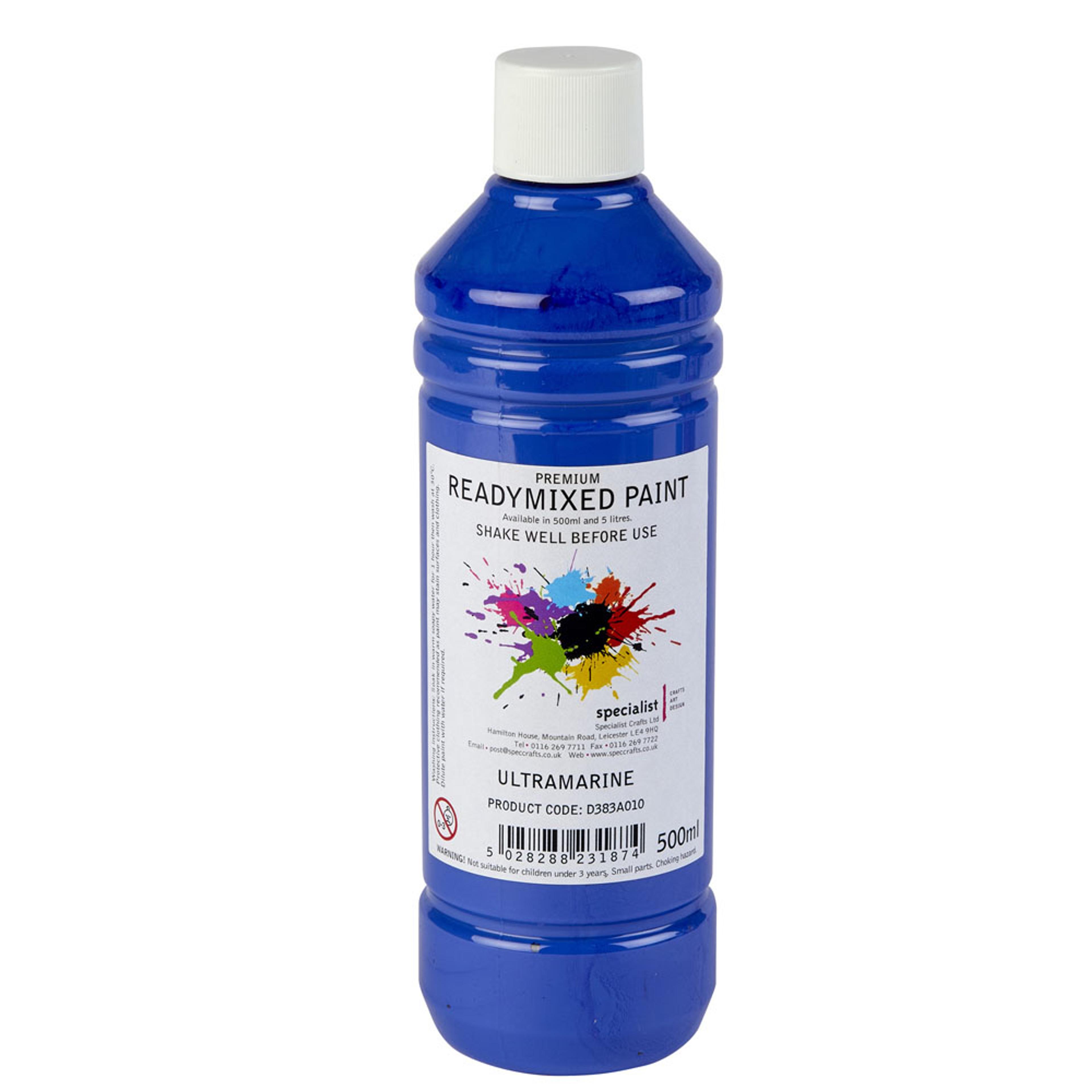 Specialist Crafts Premium Readymixed 500ml - Ultramarine