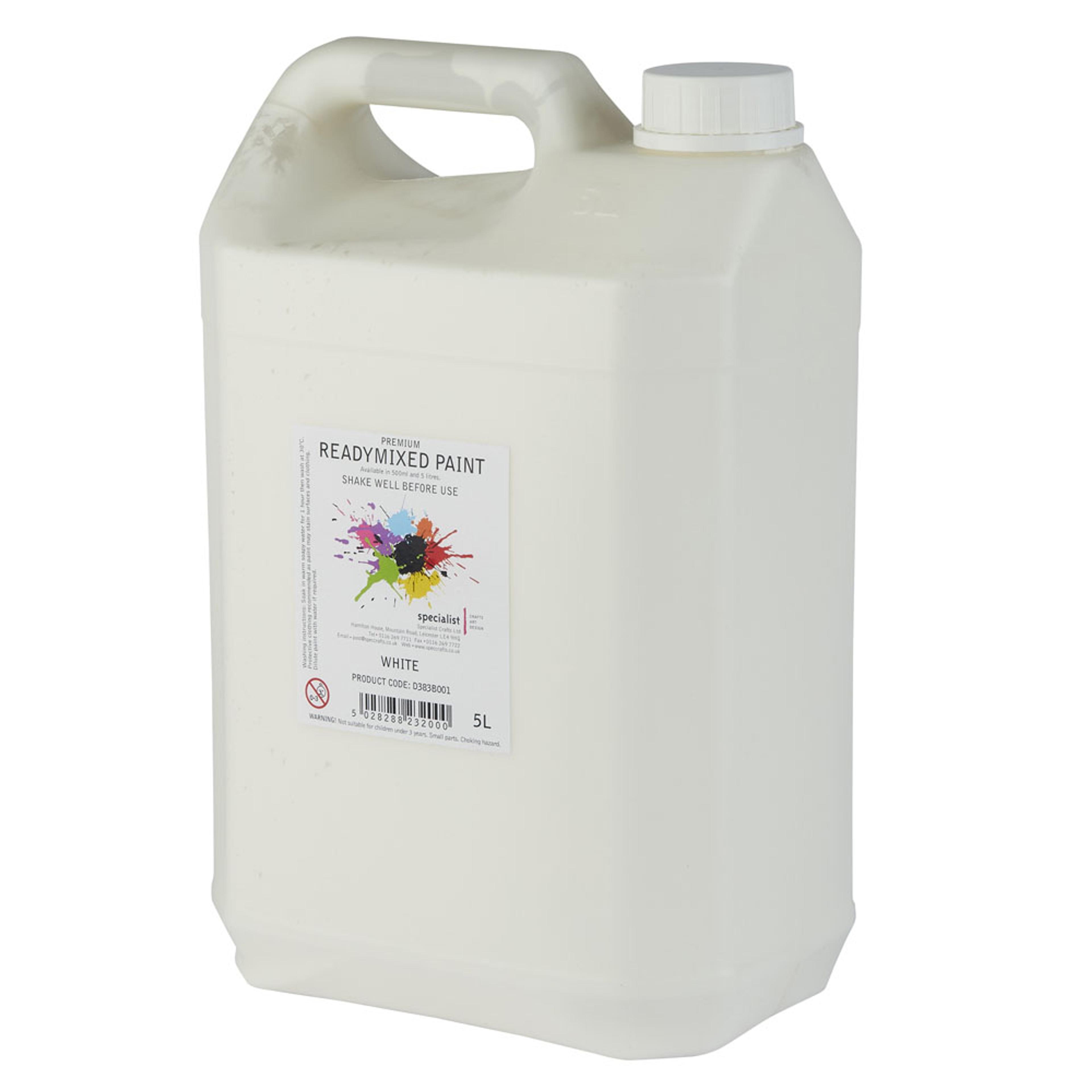 Specialist Crafts Premium Readymixed 5L - White