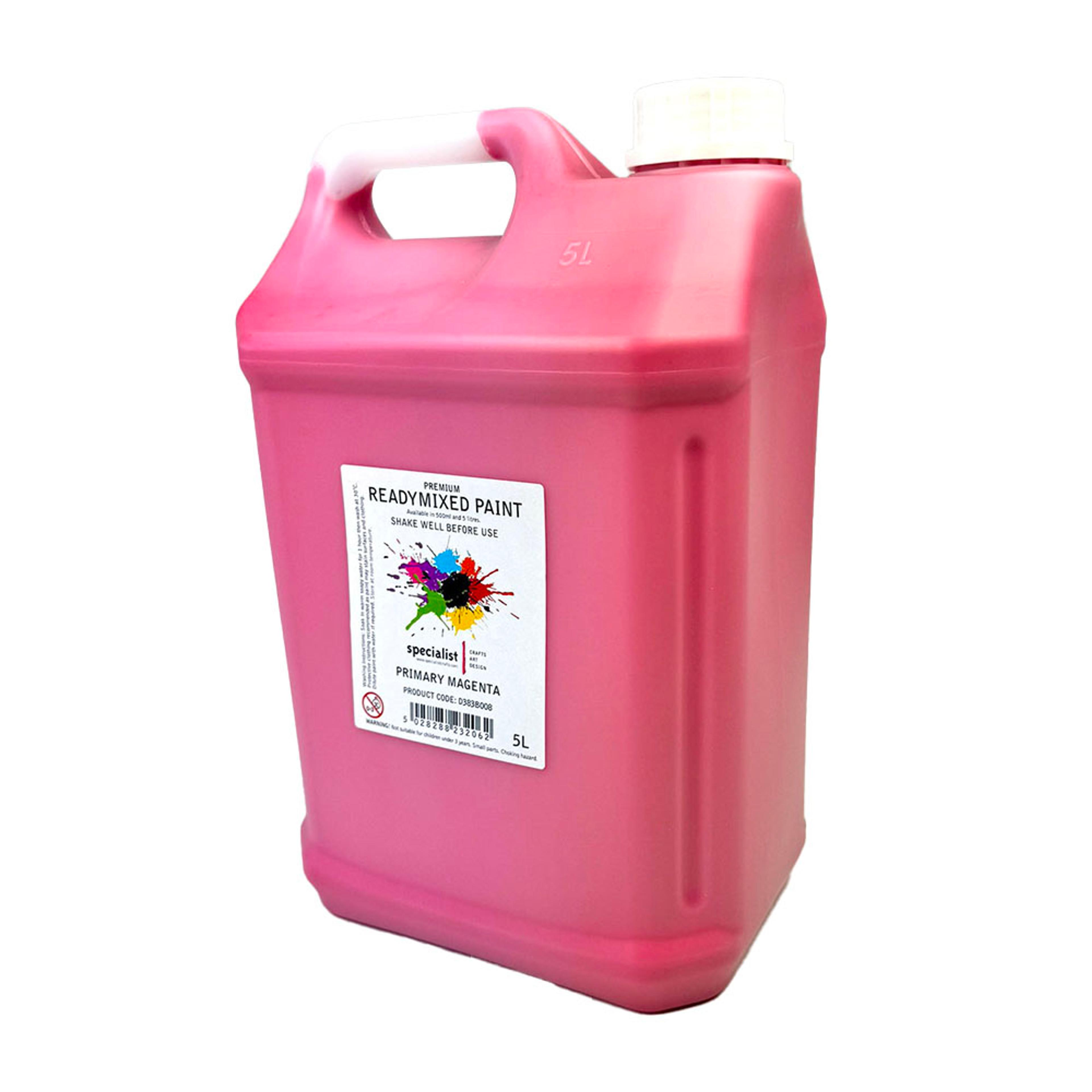 Specialist Crafts Premium Readymixed 5L - Primary Magenta
