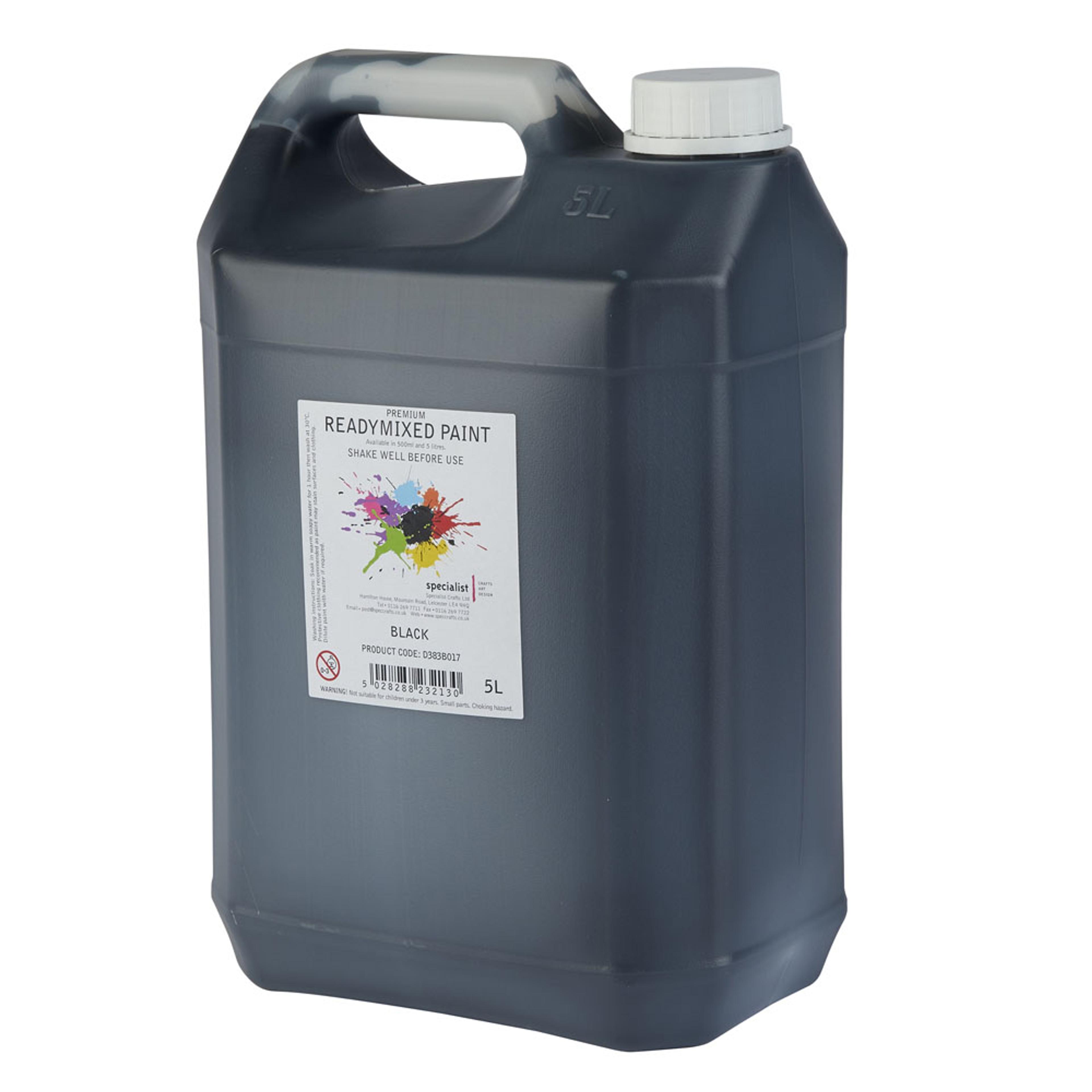 Specialist Crafts Premium Readymixed 5L - Black