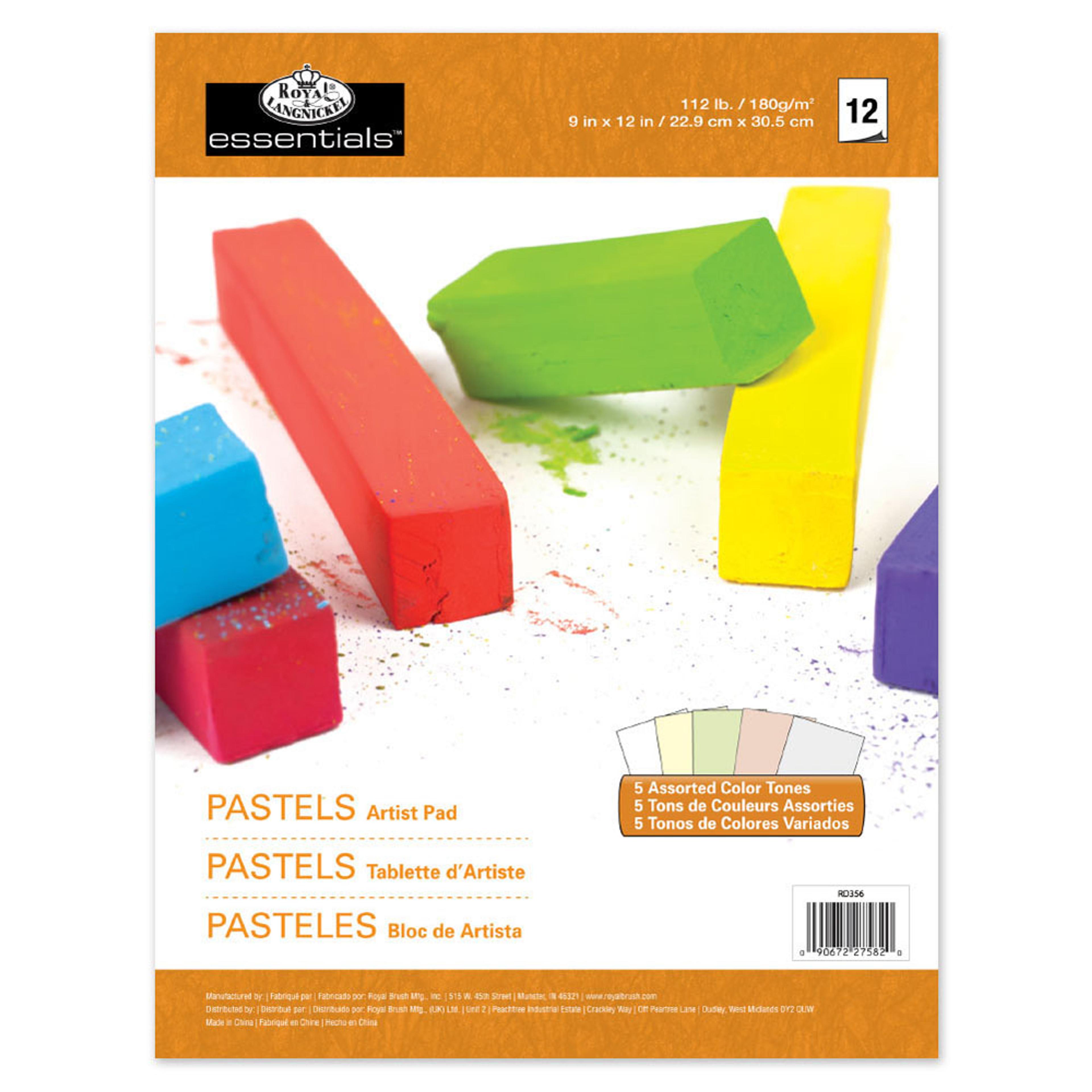 Royal & Langnickel Pastels Artists Pad - 22.9 x 30.5cm