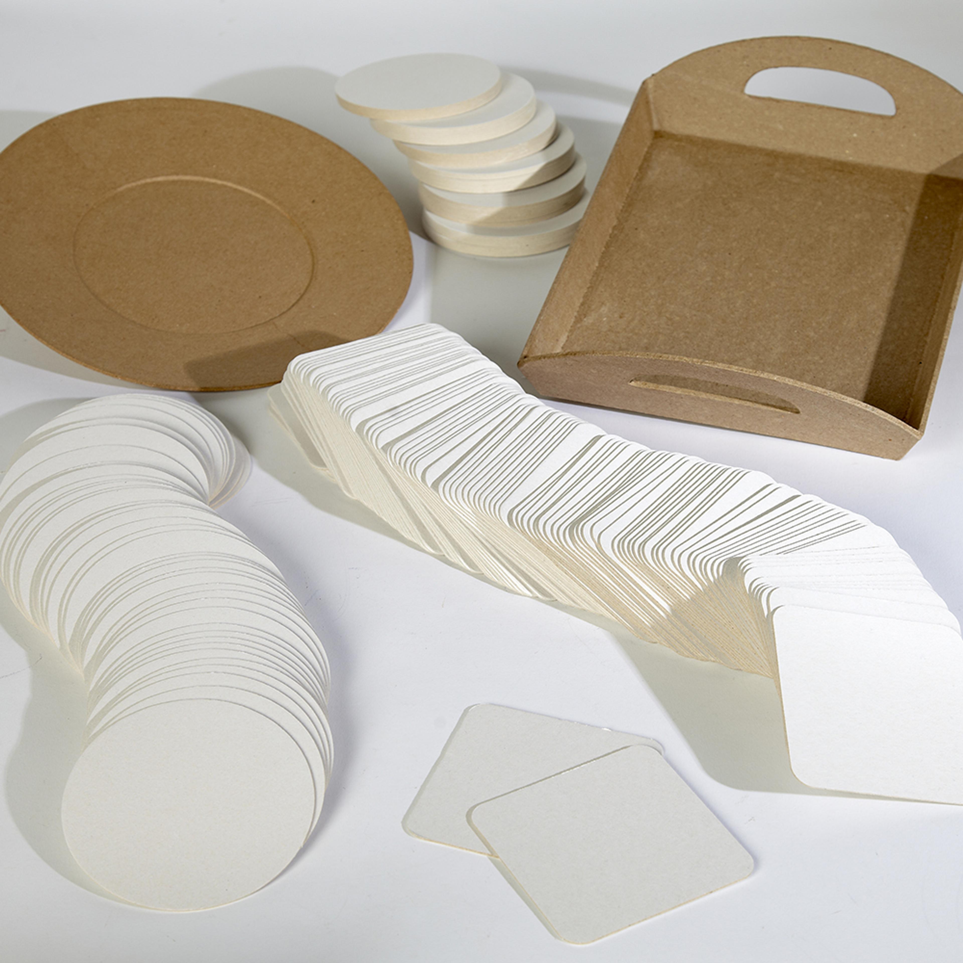 Card Coasters - Round 107mm dia. Pack of 100