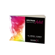 Spectrum Artist Watercolour Paper Pad - A3