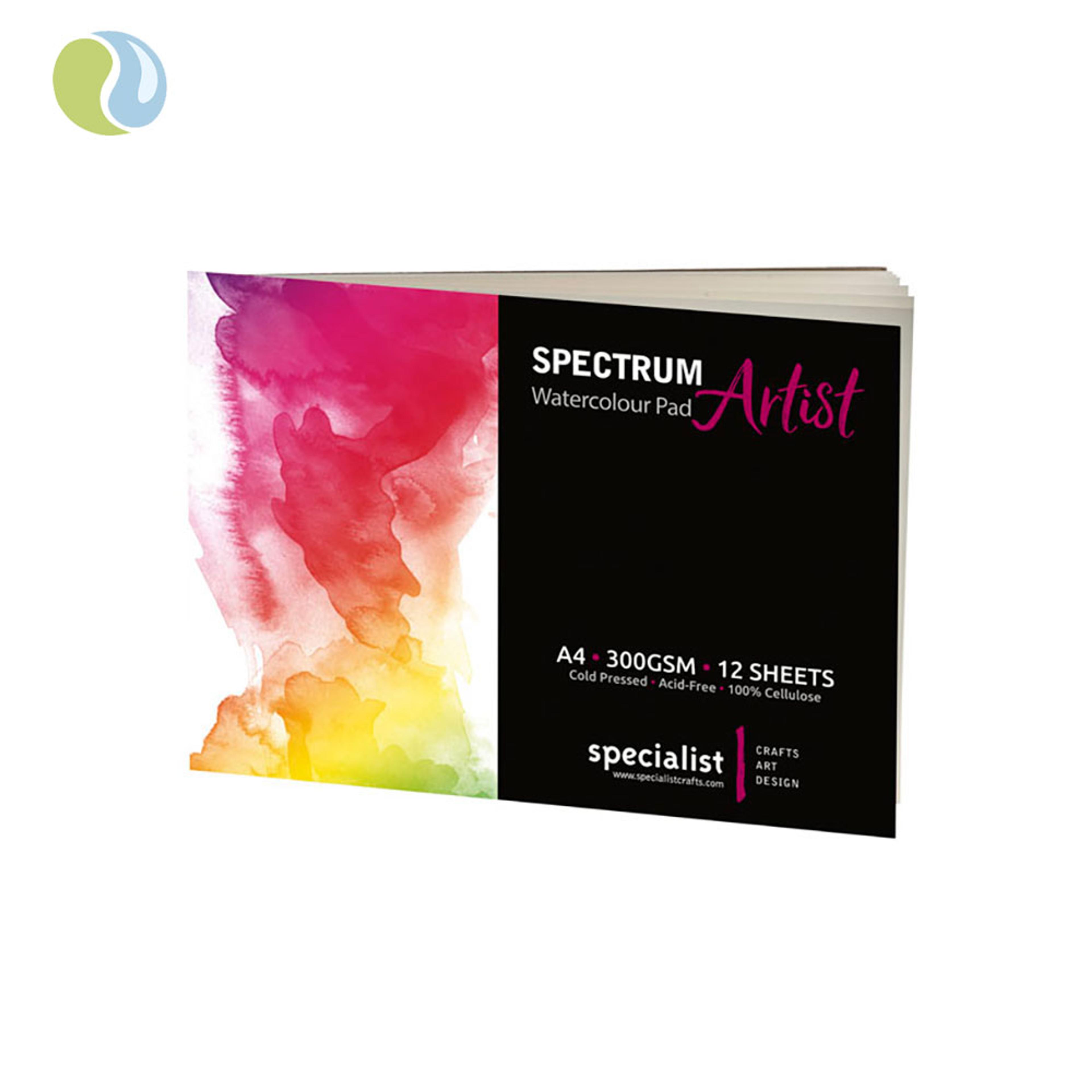 Specialist Crafts Artist Watercolour Paper Pad - A4