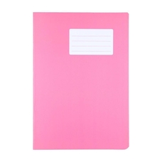 Durabook Exercise Books A4 64 Page 8mm F&M - Pink - Pack of 50
