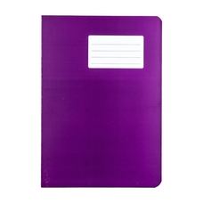 Durabook Exercise Books A4 64 Page 8mm F&M - Purple - Pack of 50