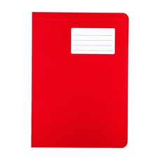 Durabook Exercise Books A4 64 Page 8mm F&M - Red - Pack of 50