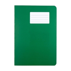 Durabook Exercise Books A4 80 Page 8mm F&M - Dark Green - Pack of 50