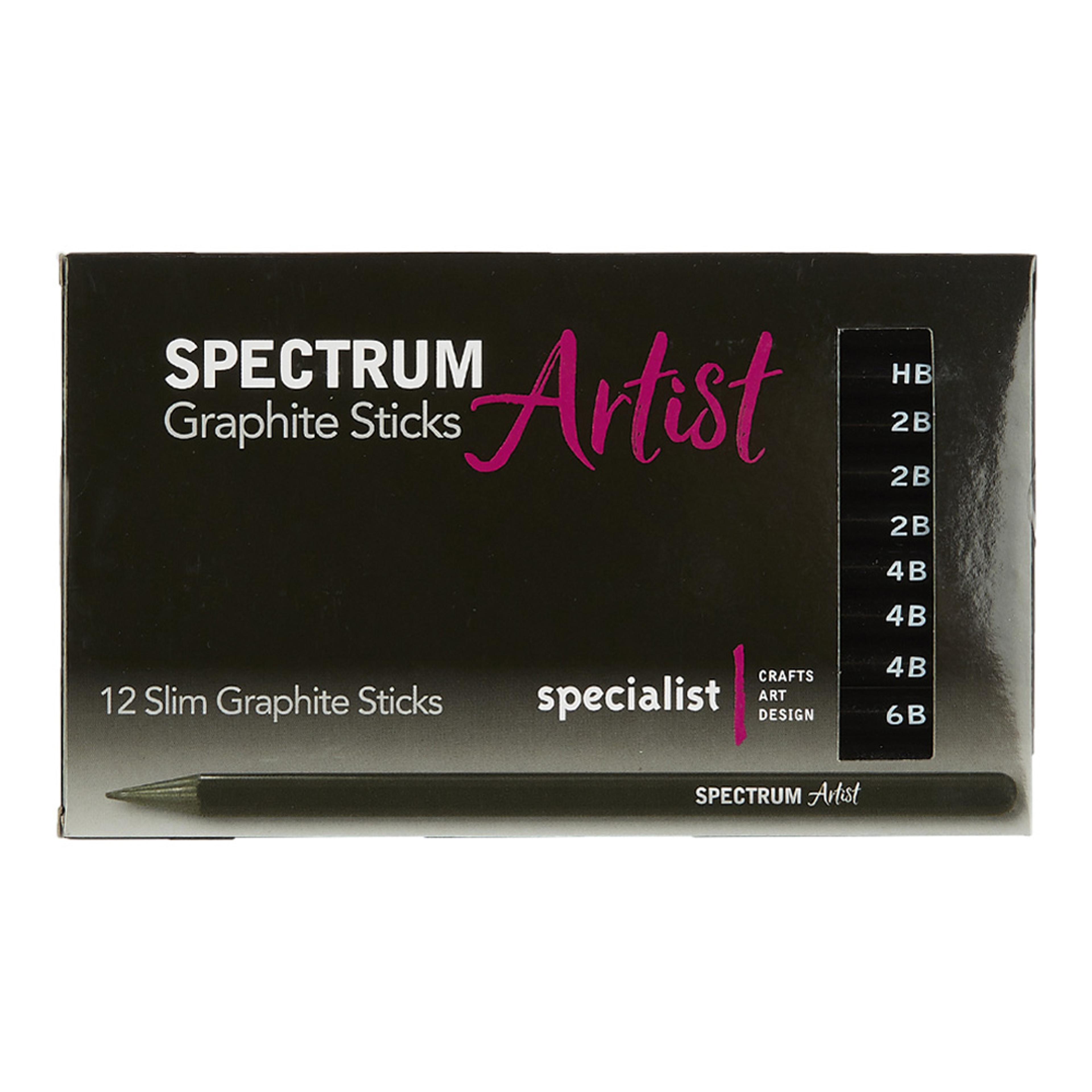 Specialist Crafts Artist Slim Graphite Stick Assortment