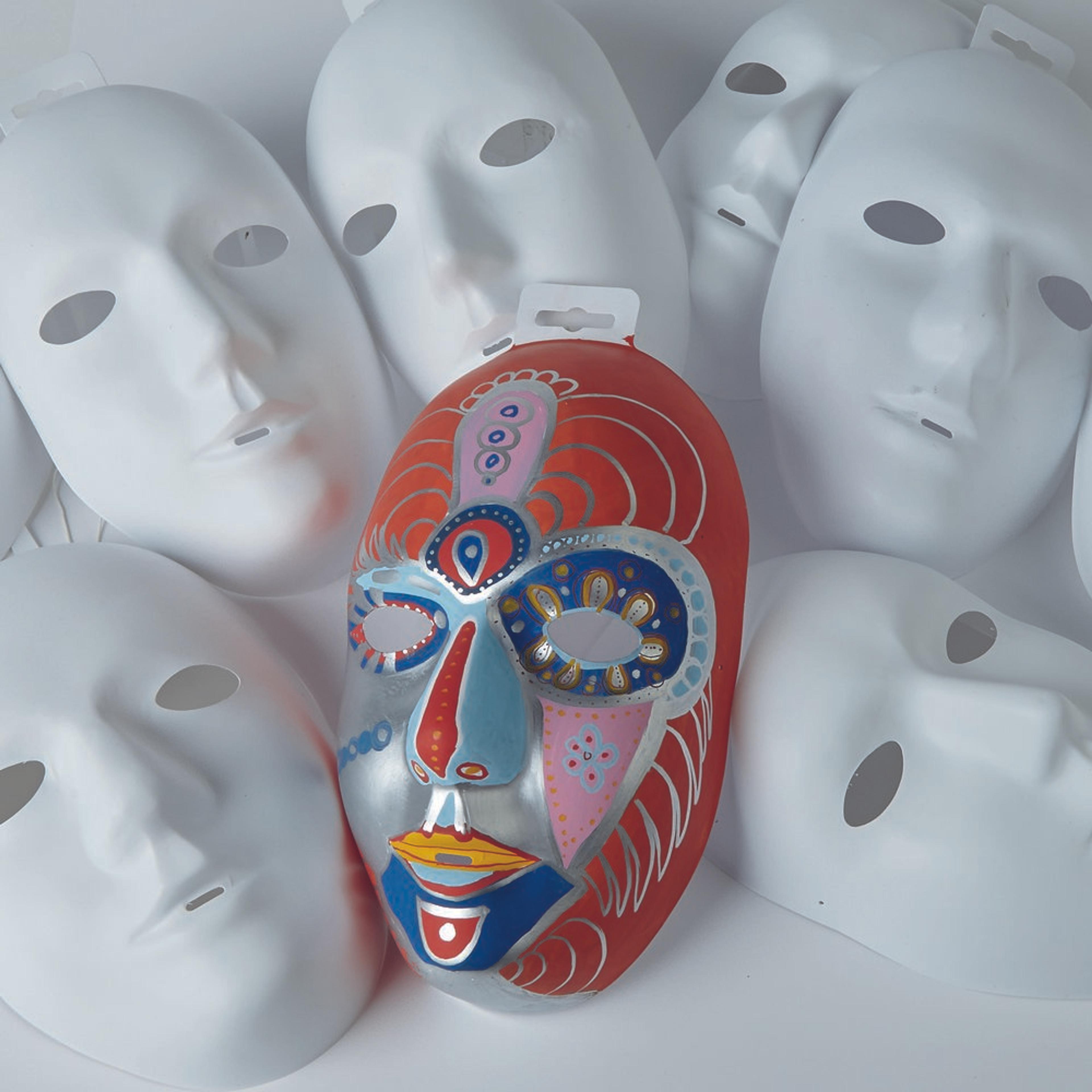 Teenager to Adult Face Masks - Male & Female Assorted. Pack of 10