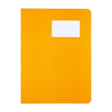 Durabook Exercise Books A4+ (320 x 240mm) 80 Page 8mm F&M - Orange - Pack of 50