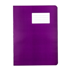 Durabook Exercise Books A4+ (320 x 240mm) 80 Page 8mm F&M - Purple - Pack of 50