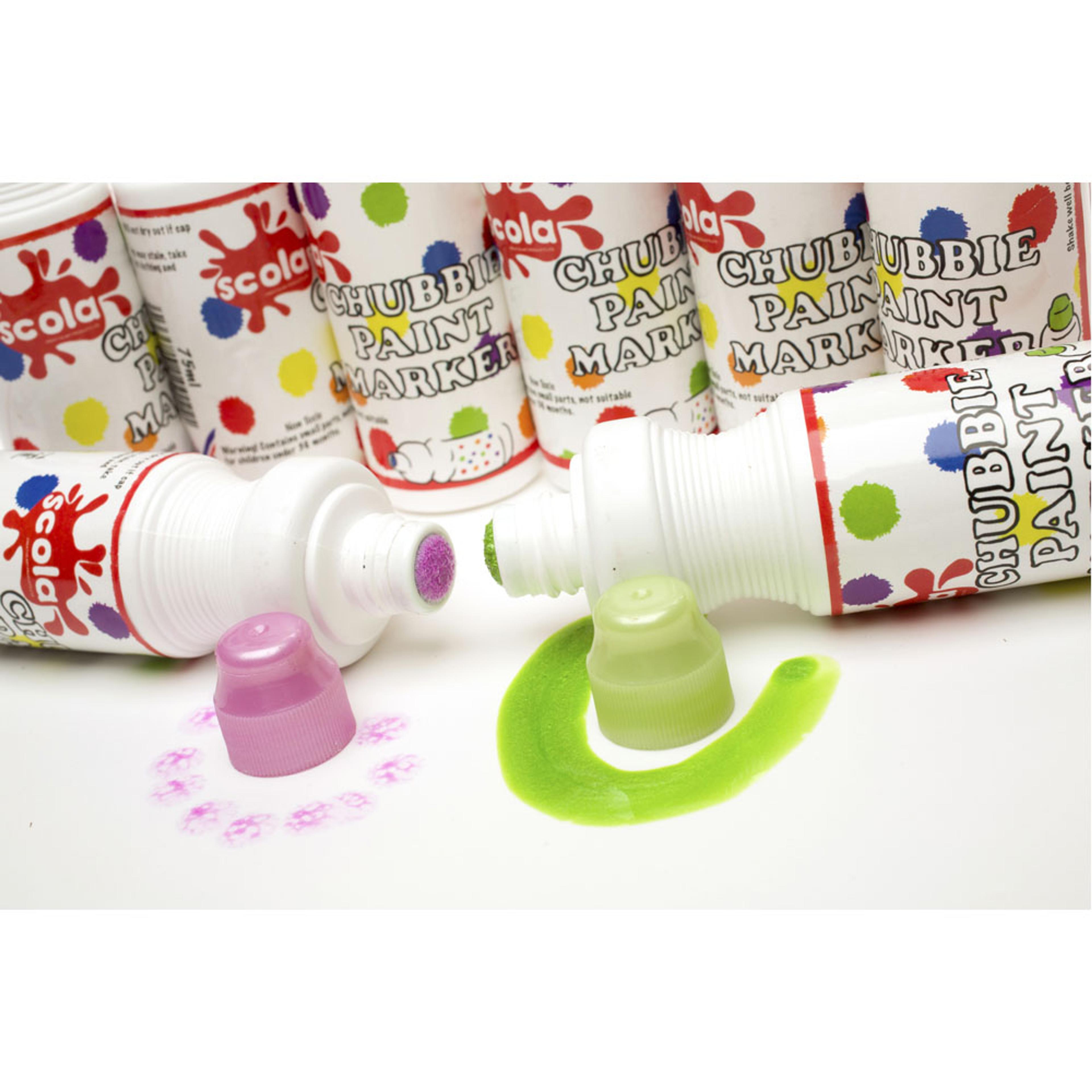 Chubbie Marker Paints - Metallics