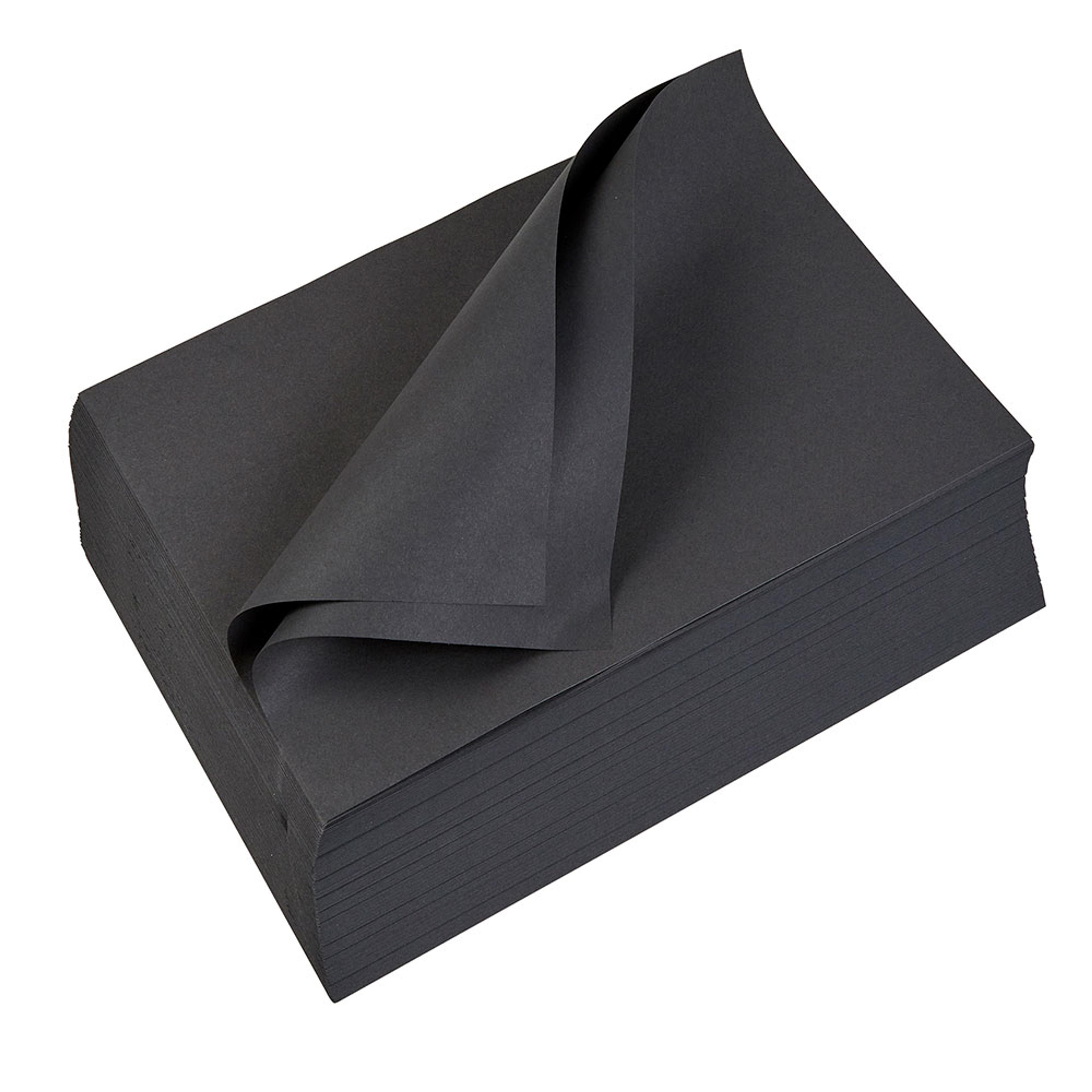 Specialist Crafts Utility Sugar Paper 100gsm A3 - Black. Pack Of 250