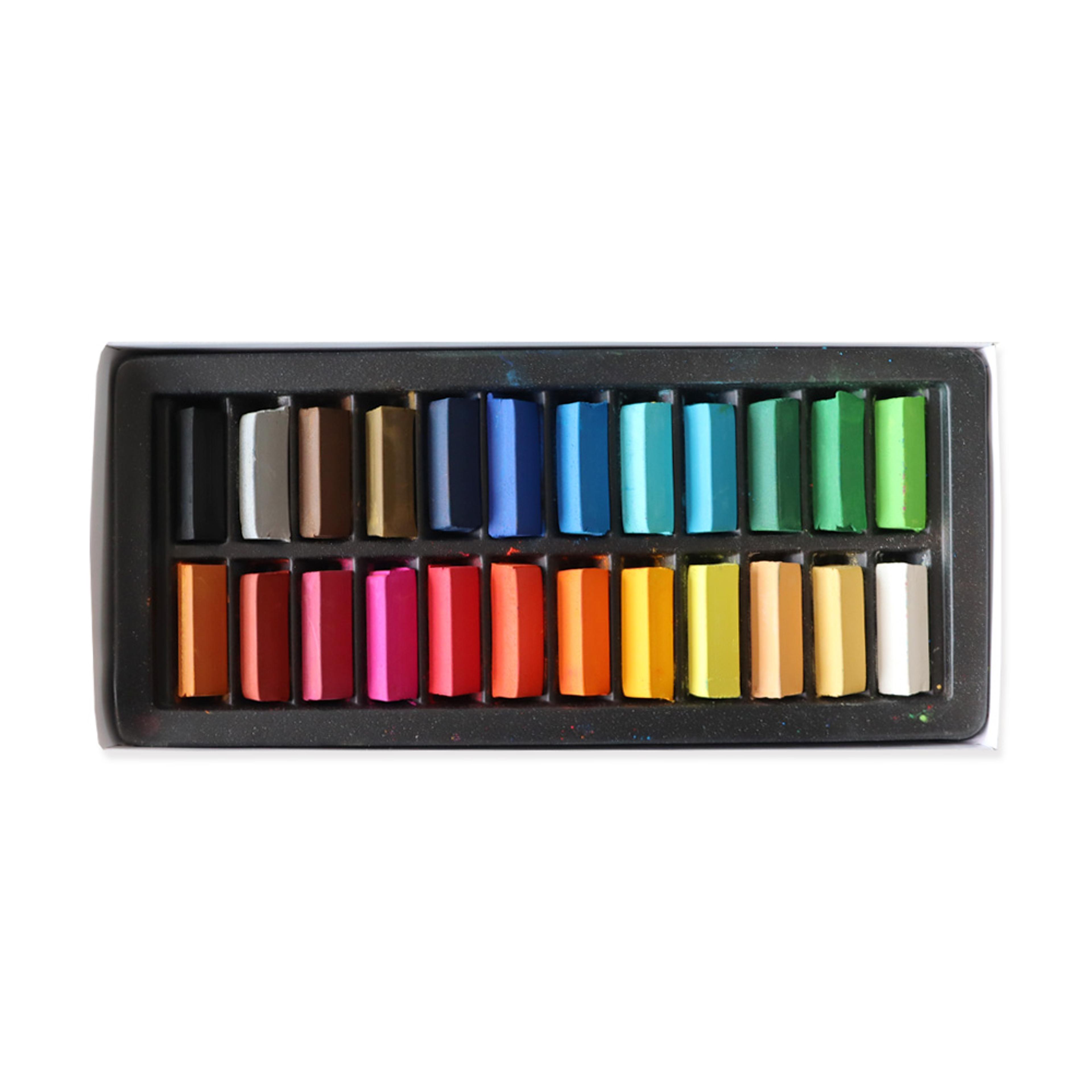Inscribe Soft Pastels Half Sticks. Set of 24