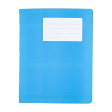 Durabook Exercise Books 9 x 7in 80 Page 5mm Square F&M - Light Blue - Pack of 100
