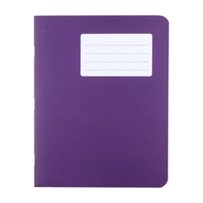 Durabook Exercise Books 9 x 7in 80 Page 8mm F&M - Purple - Pack of 100
