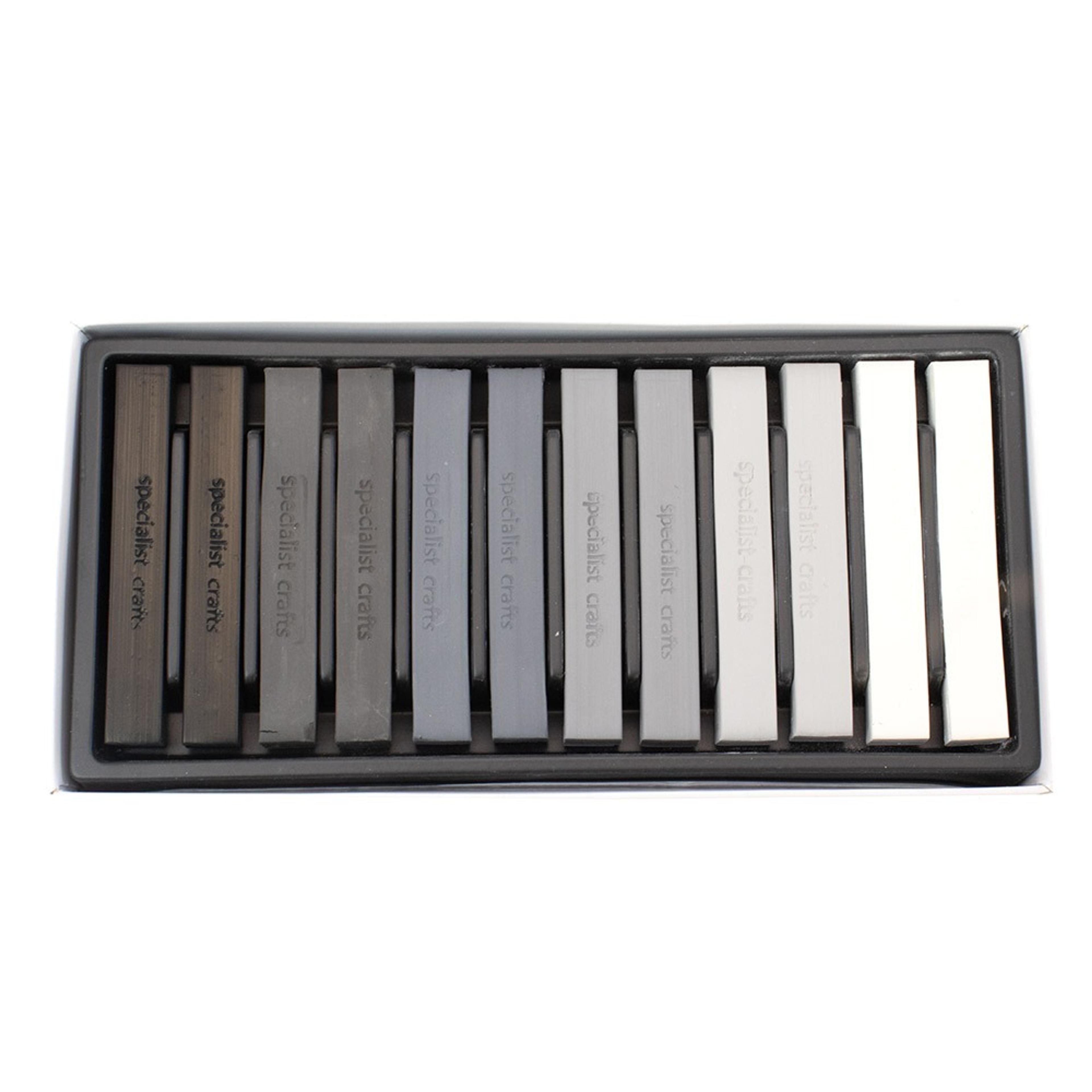 Specialist Crafts Soft Pastels Black White & Greys 