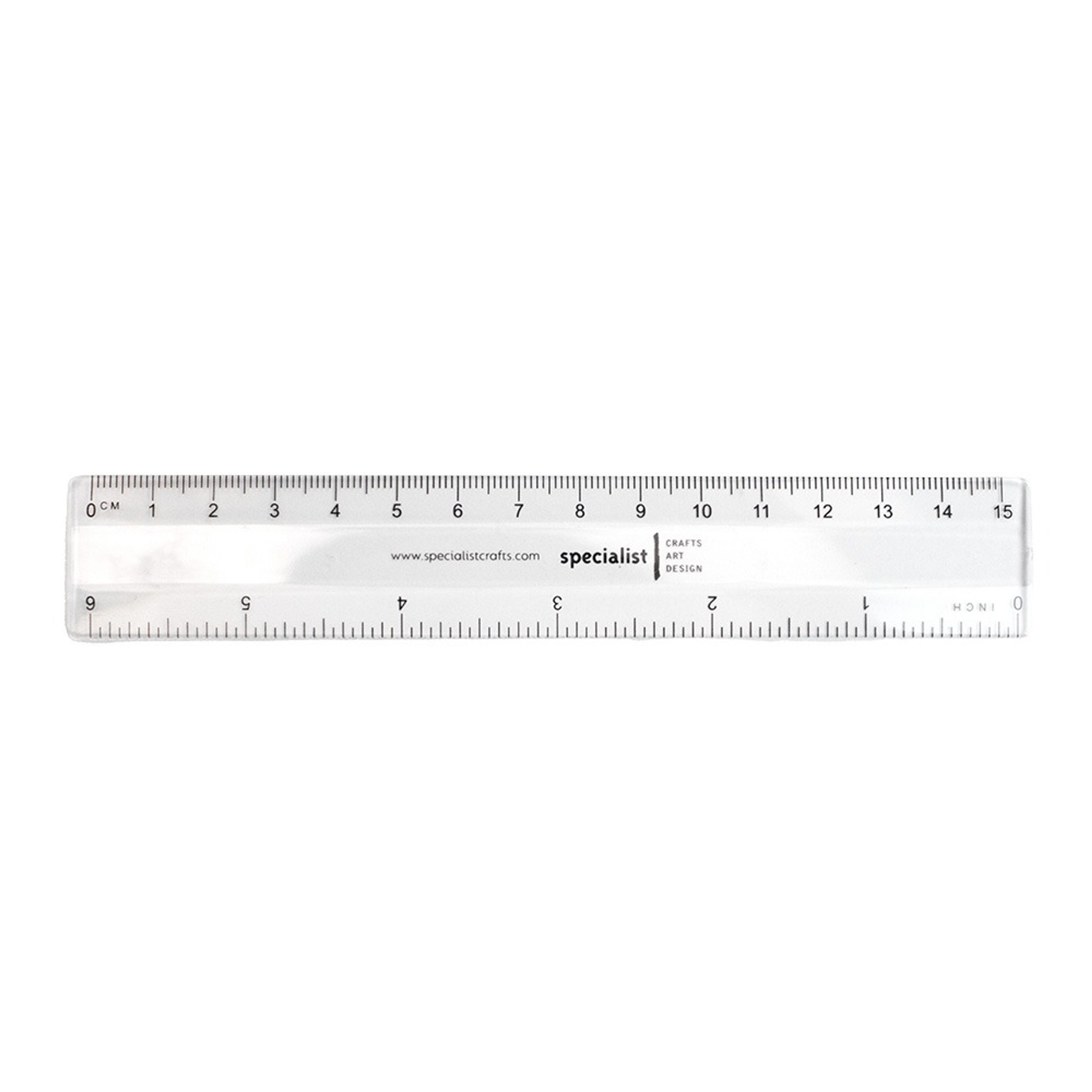 Specialist Crafts 6in/15cm Ruler Pack of 10