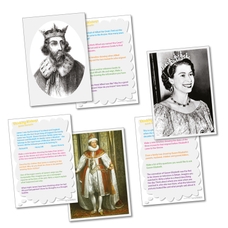 Thinking History Cards - British Monarchs