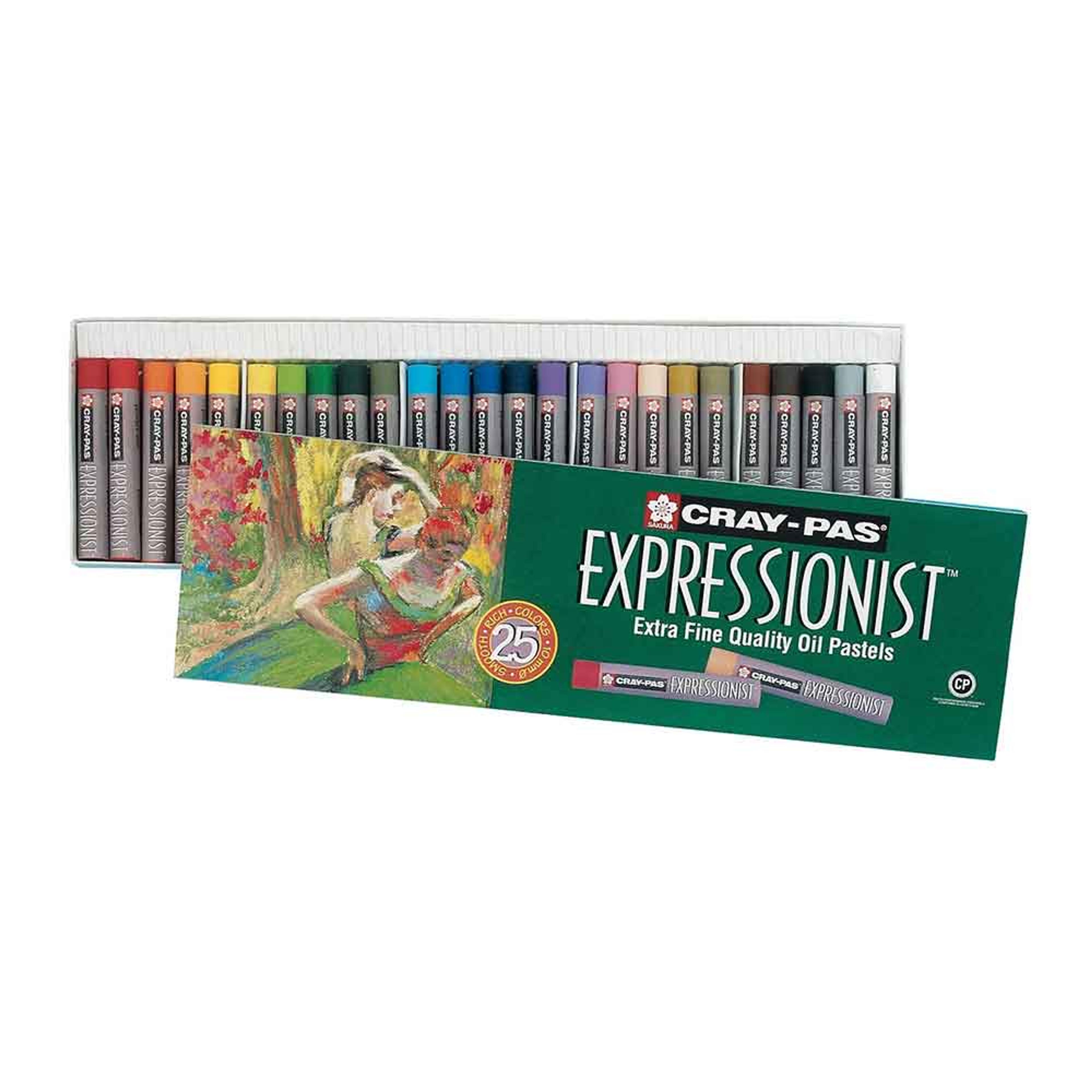 Sakura Cray-Pas Expressionist Oil Pastel Set of 25