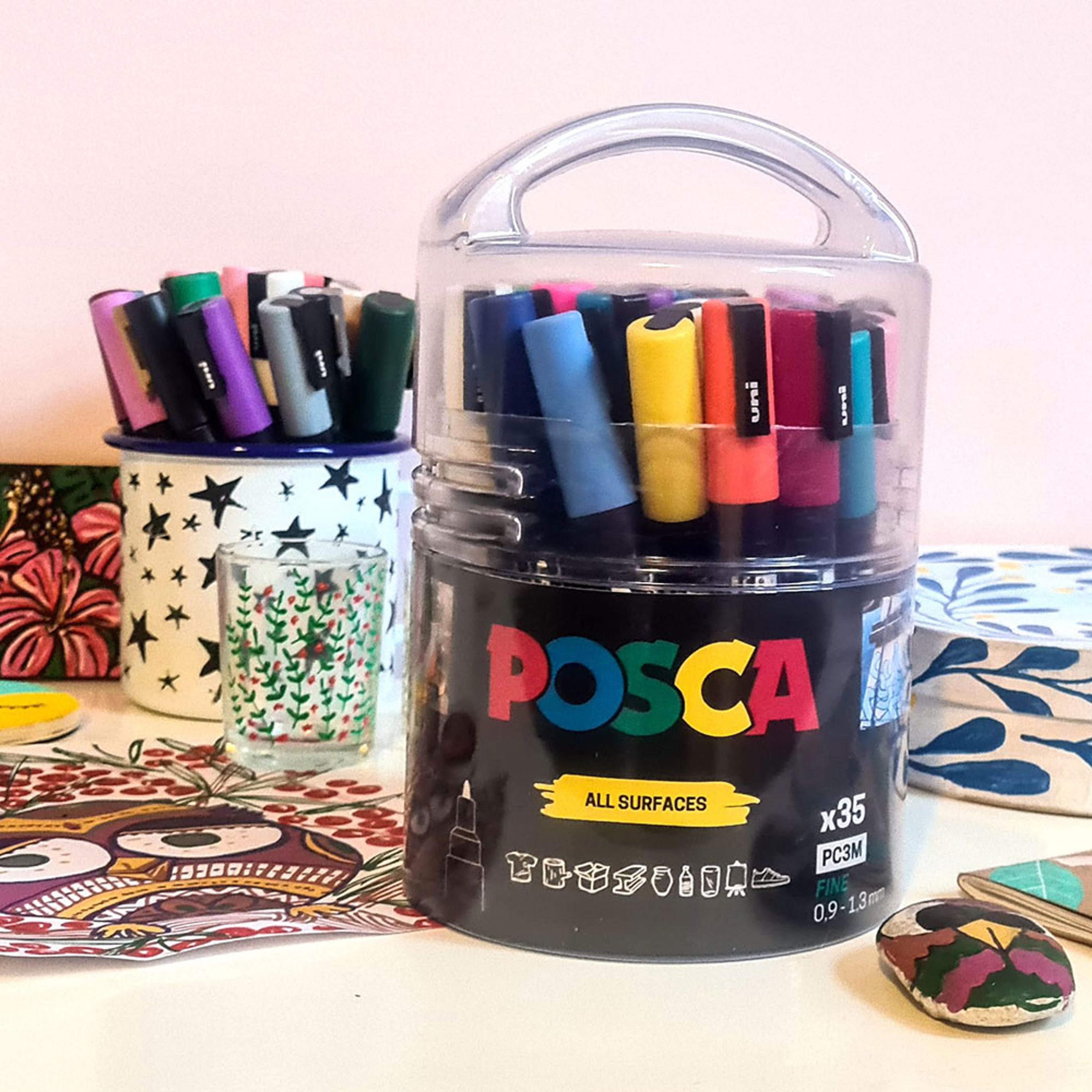 POSCA PC-3M Assorted Pack of 35