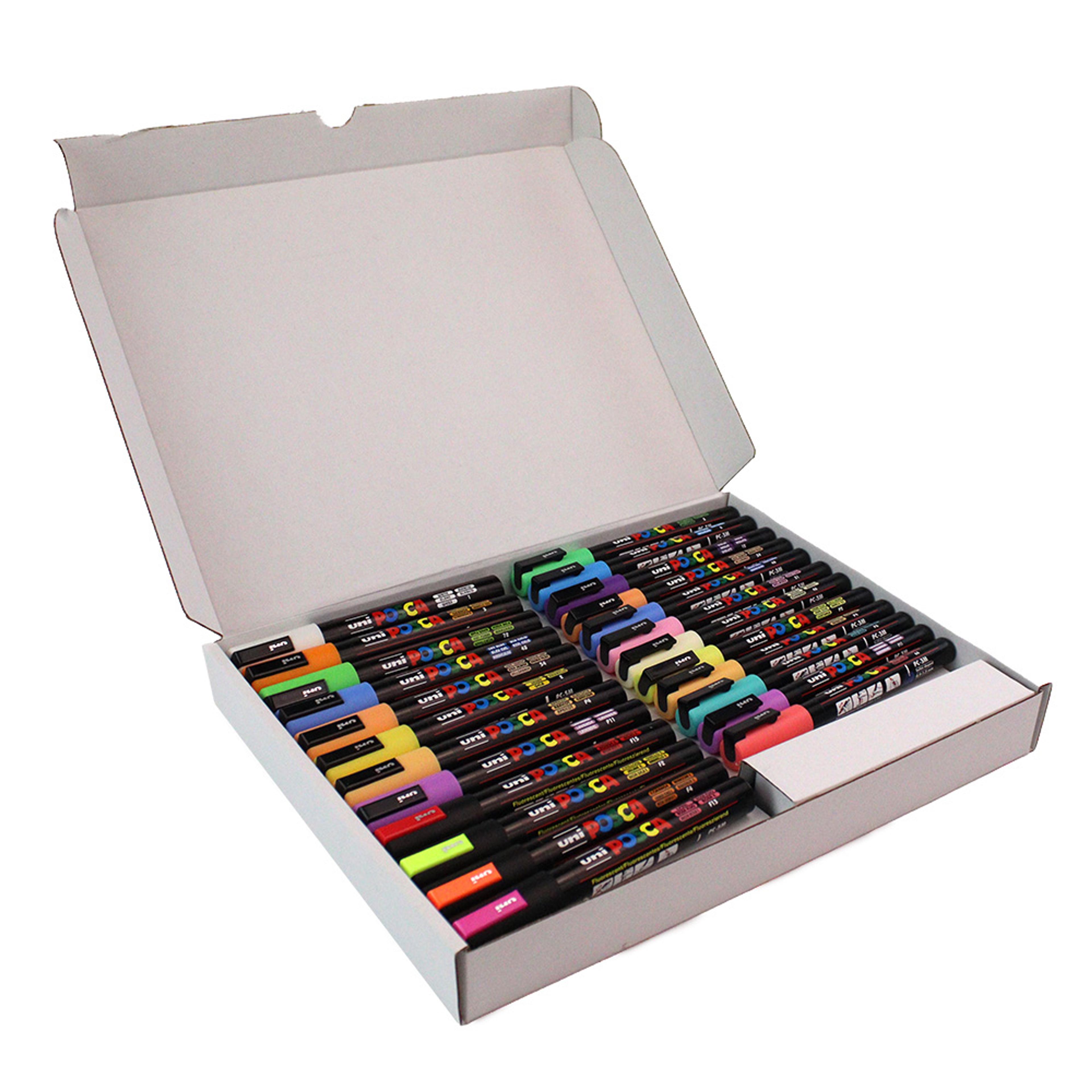 Posca Bulk Box of 24 - Bright and Light