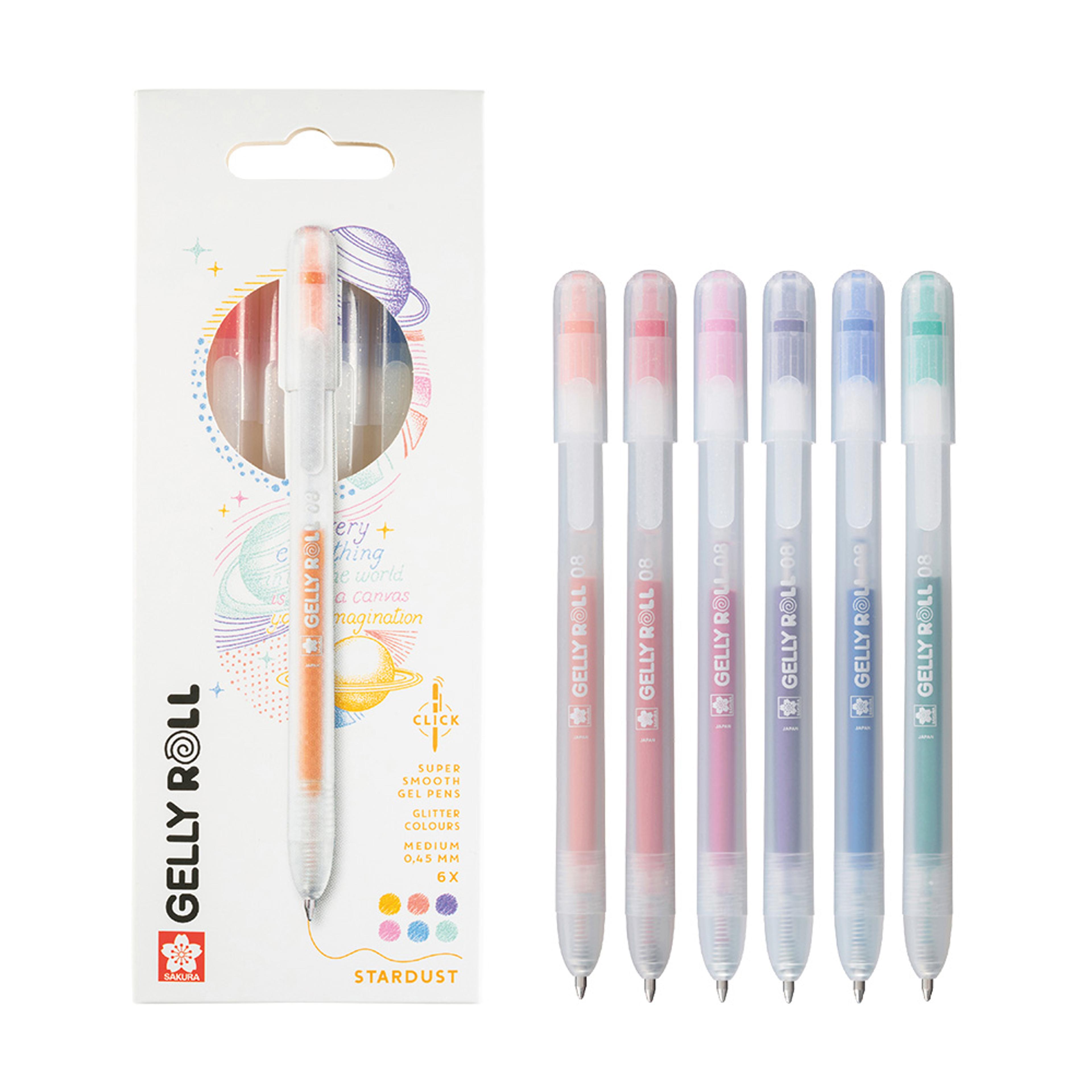 Gelly Roll Retractable Stardust Set 6
