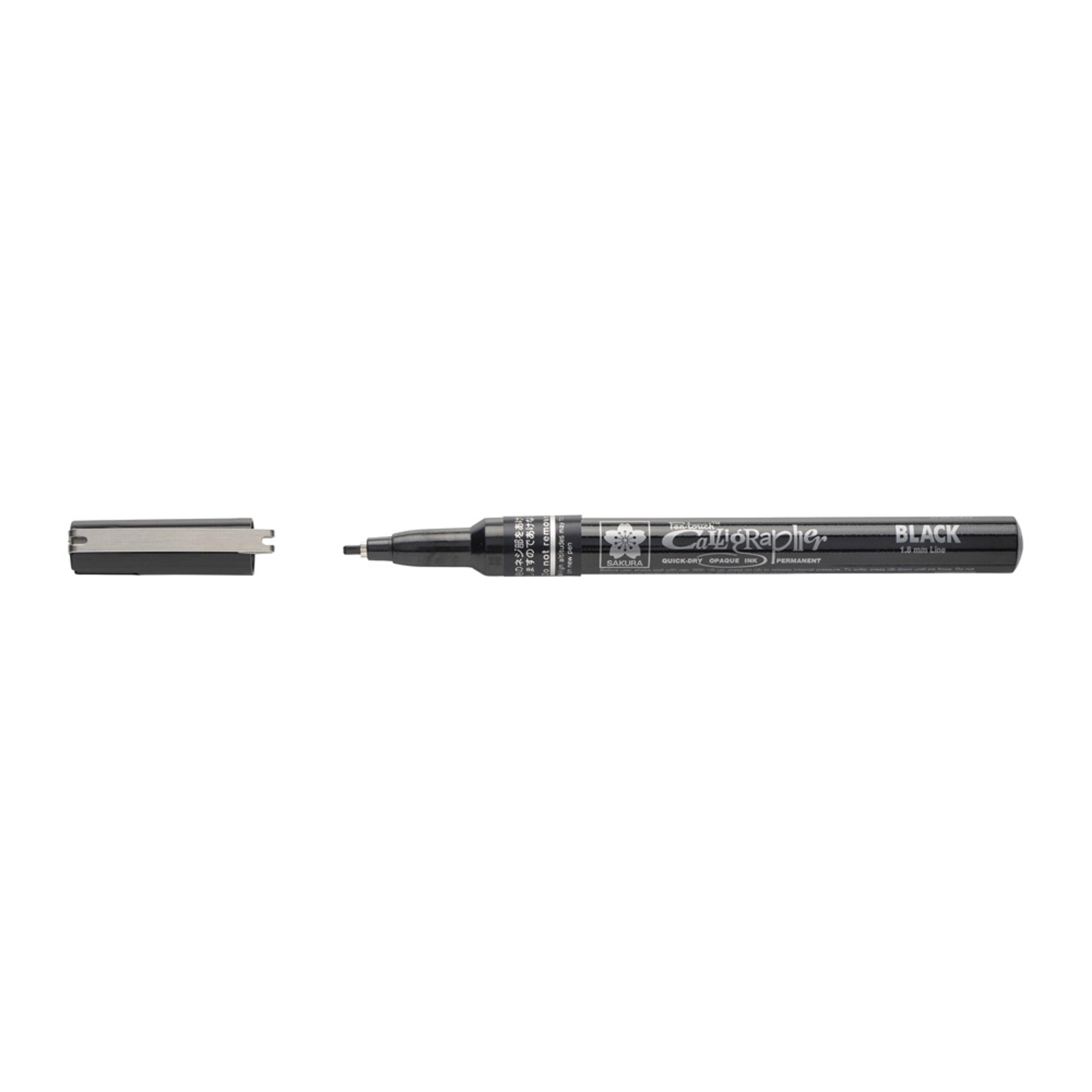 Sakura Pen-Touch Calligraphy Fine Nib Pens - Black